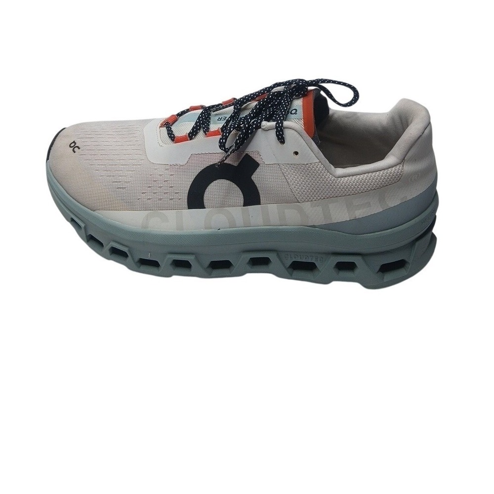 On‎ Cloudmonster Running Shoes Mens 12 Grey White Orange CloudTec 61.99023